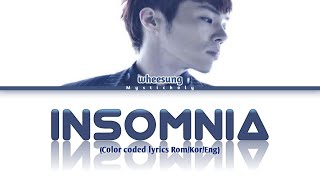 Wheesung — Insomnia (Color coded Lyrics Rom/Han/Eng)