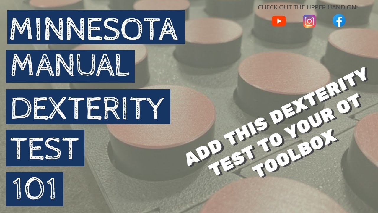 What is the Minnesota Manual Dexterity Test? Tipseri