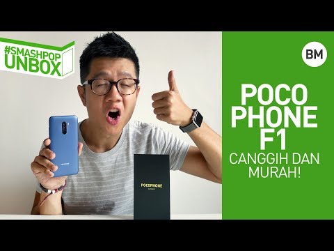 Buka kotak POCOPHONE F1. Canggih dan murah!