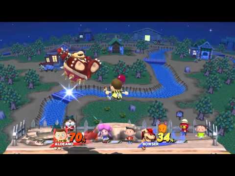 smash 4 venus - psy(bowser) vs alpha(villager)