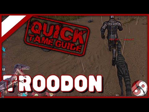 How To Tame A Troodon Quick Taming Guide Ark taming Guide