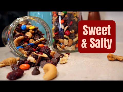 SWEET AND SALTY TRAIL MIX | Save money and make it at home