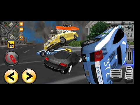 Audi R8/diaz games/crazy driver taxi duty 3D/police chacing/thief in car inside