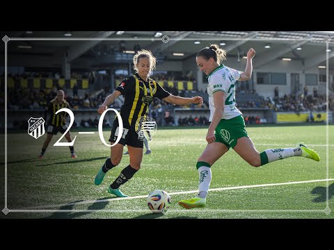 SAMMANDRAG | Häcken 2-0 Hammarby | OBOS Damallsvenskan 2025