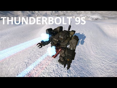 Thunderbolt 9S. Forgotten battlemech. MechWarrior Online (MWO).