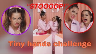 khloe kardashian and Addison Rae tiny hands makeup FIGHT | FULL VIDEO