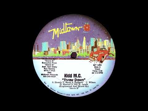Kidd M.C. - Throw Down (Vocal) (1987)