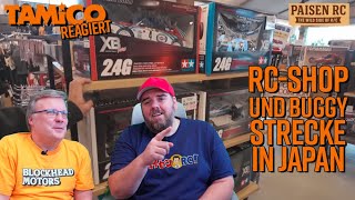 Wir besuchen CARNOSA Fumotto einen japanischen RC Hobby Laden mit eigener RC Buggy Strecke Reaktion