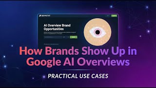 Google AI Overviews: How to Analyze Mentions, Competitors & Brand Reputation