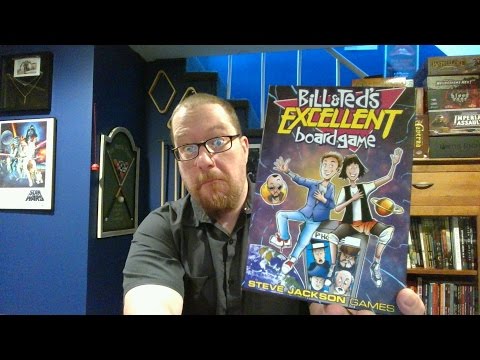 The Board Game Kaptain's review and tutorial for Bill & Ted's Excellent Board Game