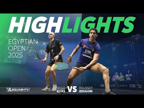 🇪🇬 Ibrahim v Elias 🇵🇪 | Egyptian Open 2025 | ROUND 3 HIGHLIGHTS