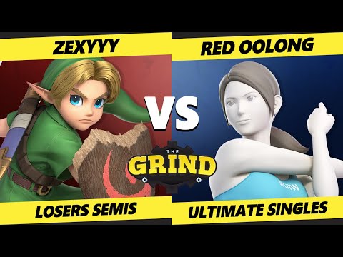 The Grind 203 Losers Semis - Zexyyy (Young Link) Vs. Red Oolong (Wii Fit Trainer) Smash Ultimate