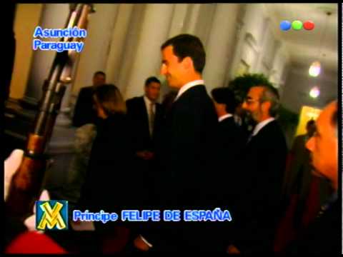 Figuretti, Asume El Presidente De Paraguay, Príncipe Felipe y Di Tella – Videomatch 98