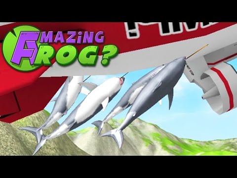 SHARK BLIMP RIDE - Amazing Frog - Part 83 | Pungence