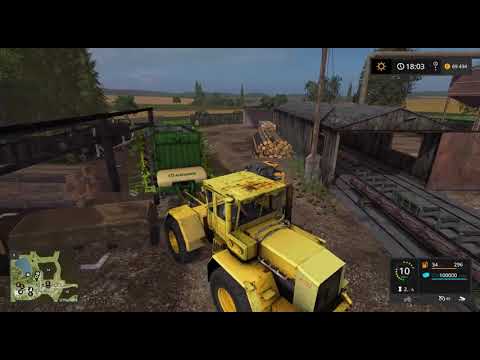 Зеленая долина производство поддонов, компоста, и вишни - Farming Simulator 2017