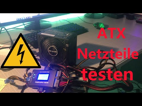 Instructions | How to test and check the functionality of ATX computer power supplies | PC workshop