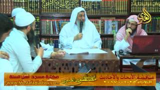 مناقشة الأبحاث والأحاديث بمكتبة مسجد أهل السنة بمنية سمنود 25 04 2017 7