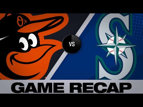 Villar, Santander homer to help end O's skid | Orioles-Mariners Game Highlights 6/22/19