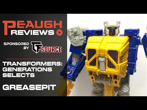 Video Review: Transformers Earthrise - Deluxe GREASEPIT