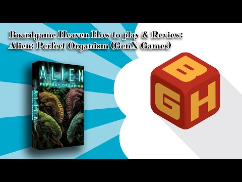 Boardgame Heaven Unboxing, How To Play & Review 104: Alien: Perfect Organism (Gen X)