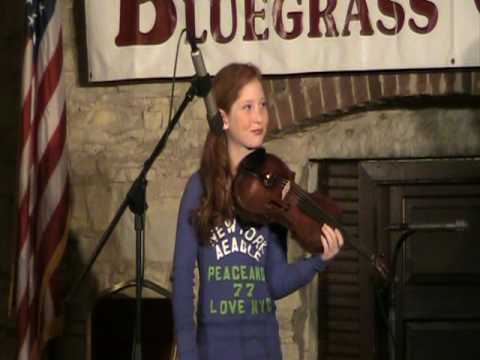 Millie at the MABC fiddle contest