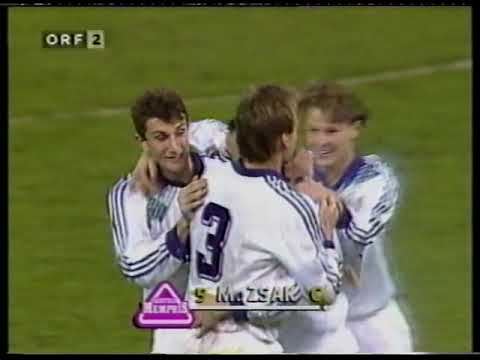 04/11/1992 Champions League Round 2 2nd leg AUSTRIA VIENNA v CLUB BRUGGE