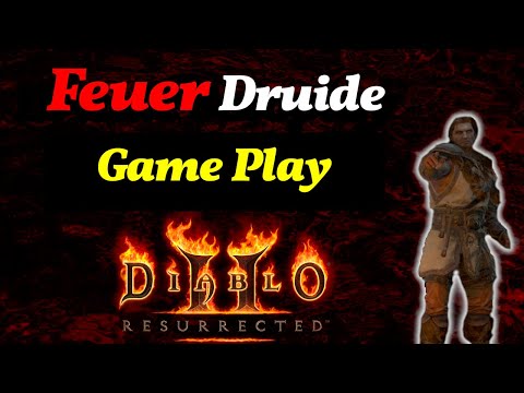 D2R Fissure Druide Build -  Feuer Druide Gameplay