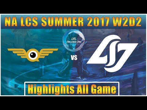 FLY vs CLG || Highlights All Game || NA LCS Summer 2017 || FlyQuest vs Counter Logic Gaming