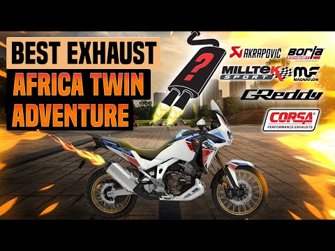 Honda Africa Twin Adventure Exhaust Sound🔥 Akrapovic,LeoVince,Remus,Upgrade