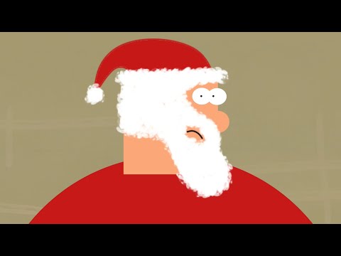 Christmas themed 2D animated short film | “SANTAS SECRET” by Darroch wood.