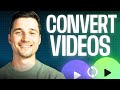 How To Convert Videos For FREE MP4 MP3 MOV AVI Online Fast