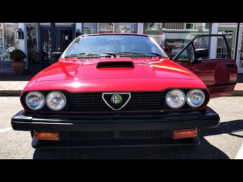 .Alfa Romeo Alfetta GTV6 2.5 Callaway (2018 Caffeine and Carburetors)