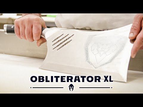 OBLITERATOR XL CLEAVER // The ULTIMATE Kitchen GLADIATOR