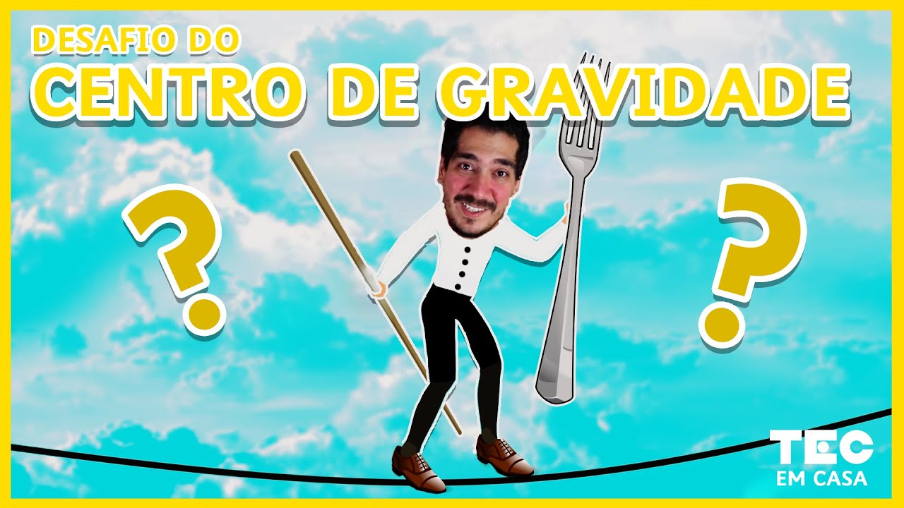 DESAFIO DO CENTRO DE GRAVIDADE | Aprenda a equilibrar dois garfos na ponta de um palito! 🌎