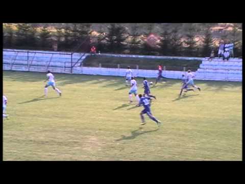 Wierna Małogoszcz - Wisła II Kraków 0:3 2013-08-18 - skrót meczu, bramki