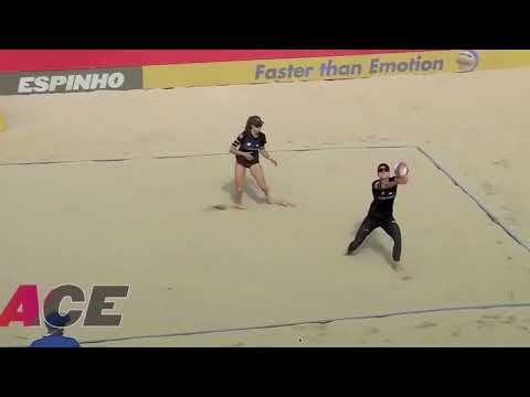 Carol/Barbara x Huberli/Brunner - Elite 16 - Espinho/Portugal - Comments(2)