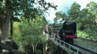 preview picture of video '9F 92214 Pines Express NYMR Autumn Steam Gala 2010'