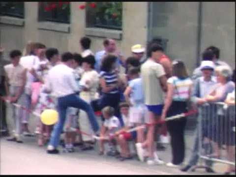 Le Tour de France passe à Valff (7 juillet 1985)