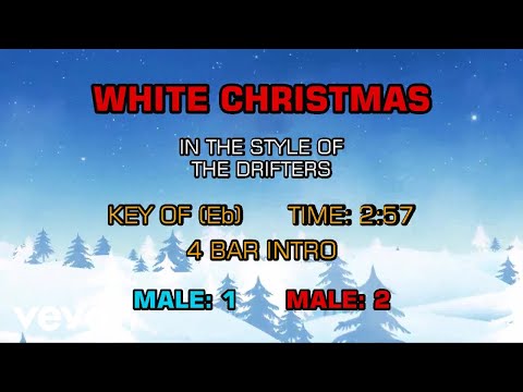 The Drifters - White Christmas (Karaoke)