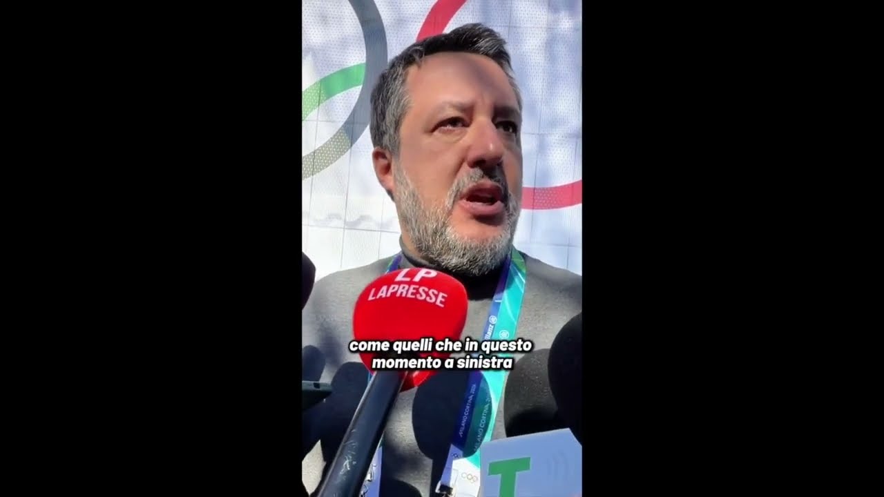 SALVINI: “I PROFESSIONISTI DEL NO BLOCCANO L'ITALIA, NOI CON LE GRANDI OPERE ANDIAMO AVANTI”