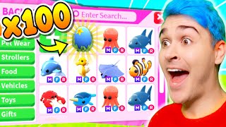 OPENING *100 OCEAN EGGS* To Get EVERY MEGA *SEA DR