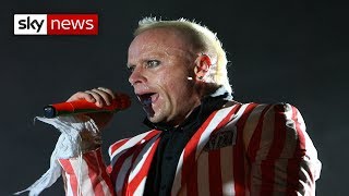 Tributes paid to The Prodigy frontman Keith Flint