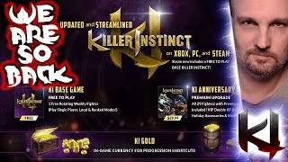 Killer Instinct Anniversary Edition FULL DETAILS...F2P For Steam, FREE Upgrade To All Who Own It