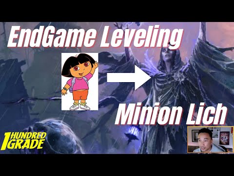 Lich Minion Build Guide - End Game Leveling Update. Level 65-80 Path of Exile 2 EA.
