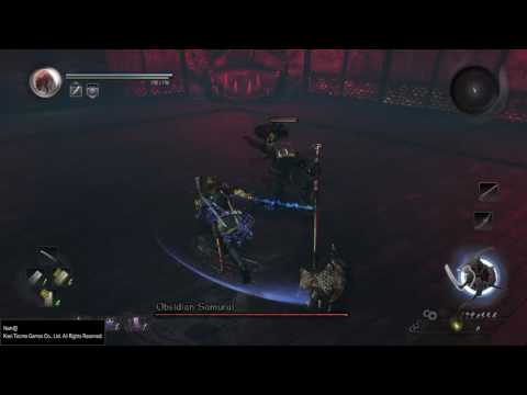 Nioh Obsidian Samurai boss - NO DAMAGE & NO SLOTH - The Samurai from Sawayama