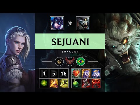 Sejuani Jungle vs Rengar - BR Grandmaster Patch 25.16