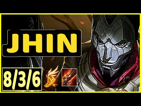 DWG KIA (Jhin) - 8/3/6 KDA GAMEPLAY