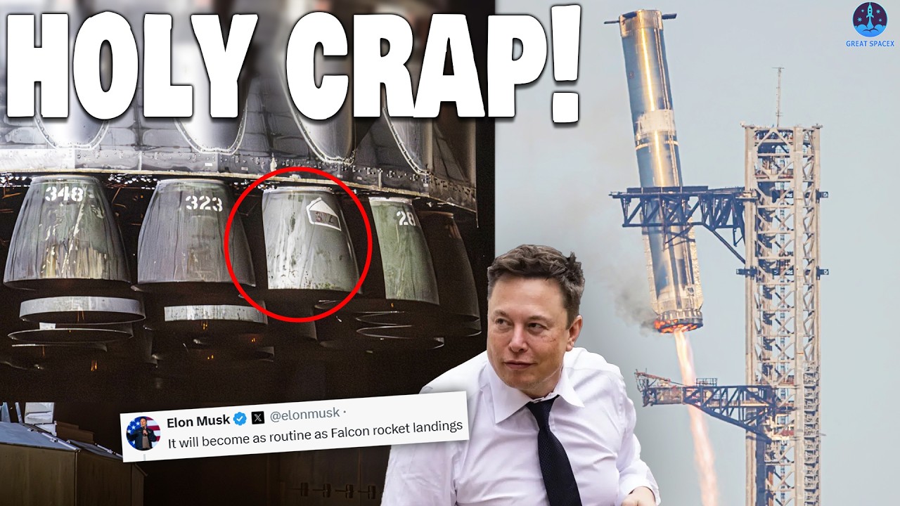 Elon Musk revealed This after Inspected Starship Flight 7 Booster 14 CATCH...