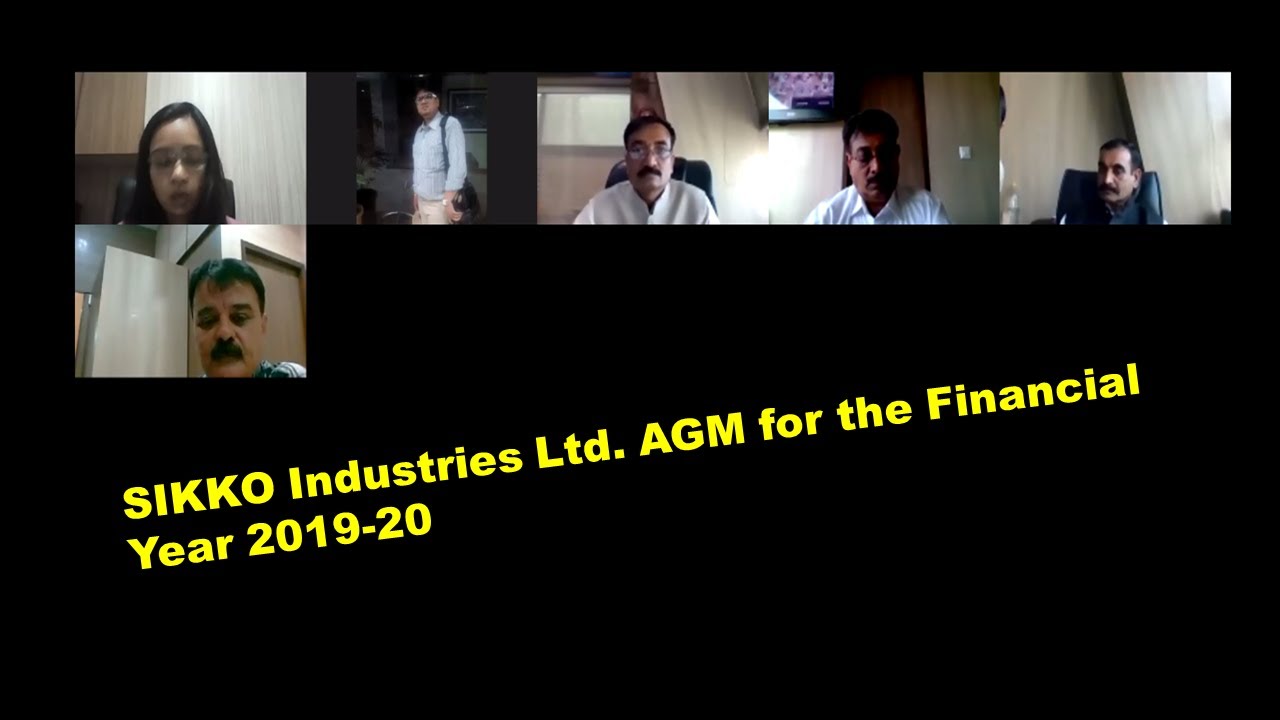 20th AGM Video (AGM for the Financial Year 2019-20)