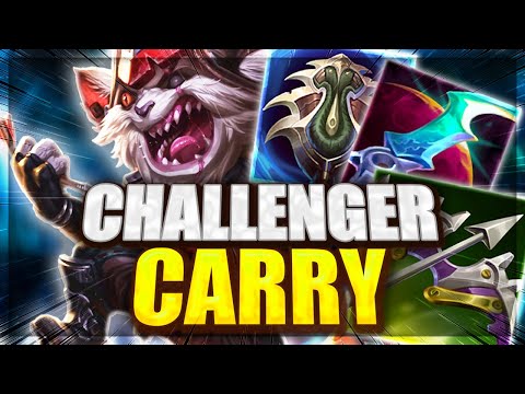 Hard Carrying In Challenger As Kled...